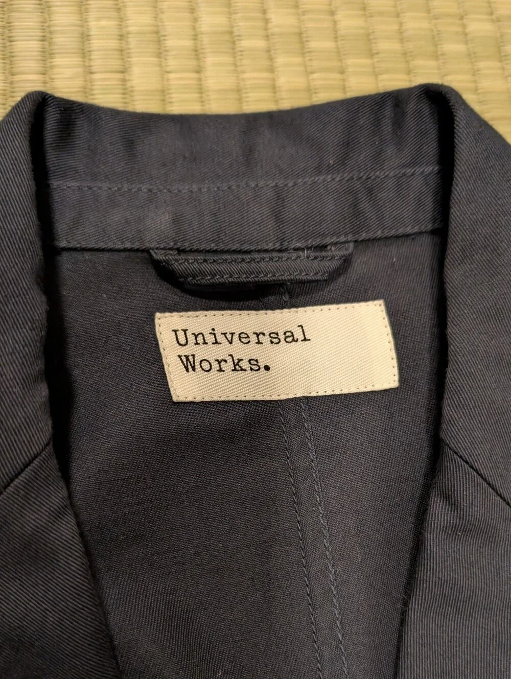 Universal Works Cotton Blazer Dark Navy Men's Size XS